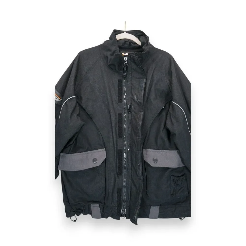 Vintage Y2K Harley Davidson Men's Motorcycle Jacket Riding Size Medium‎ Full Zip
